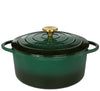Küchenprofi Provence Round roasting pan 26 cm racing green 0401001126