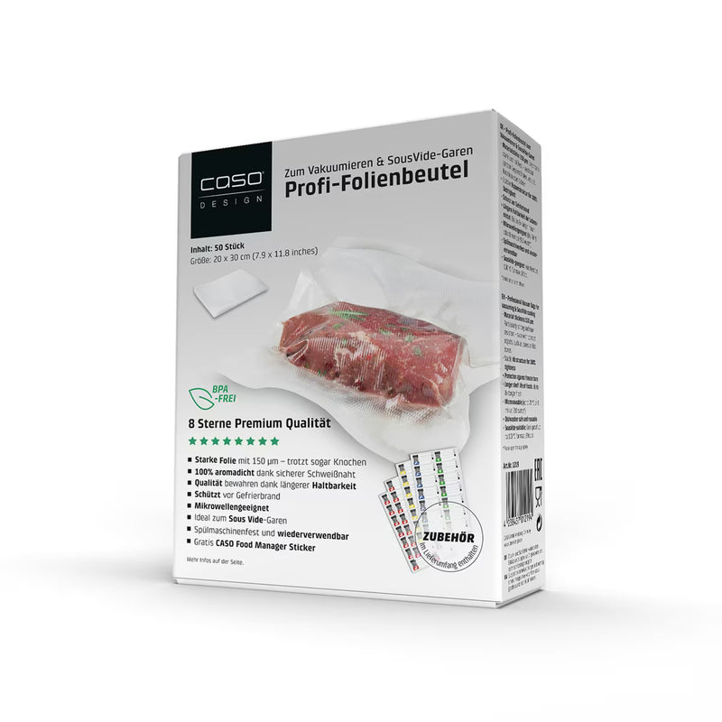 Caso Foil bag 20x30 cm, 50 units 1219