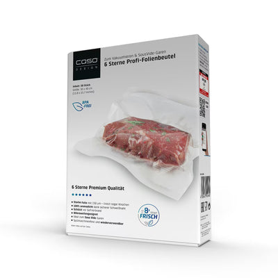Caso Vacuum Bags 30x40 cm, 50 bags, 6 Stars 1246