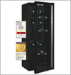 ثلاجة بباب زجاجي Exquisit GKS120-GT-160C، أسود، 118 لتر، وحدة قائمة بذاتها