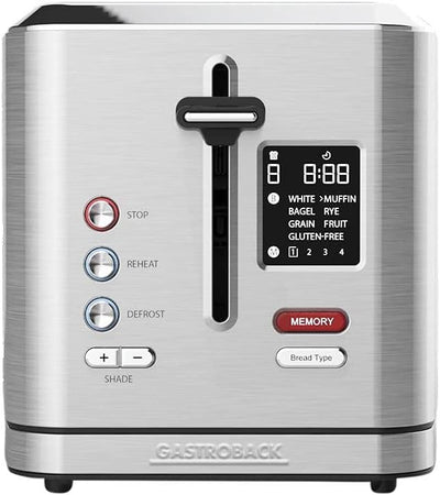 GASTROBACK Design Toaster Digital 2S, 2 Slices 42395