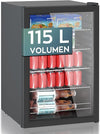 Heinrichs Mini Fridge with Glass Door 115L HKG 3115