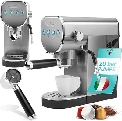 Profi Cook Espresso Machine 2-in-1  PC-ES-KA 1265
