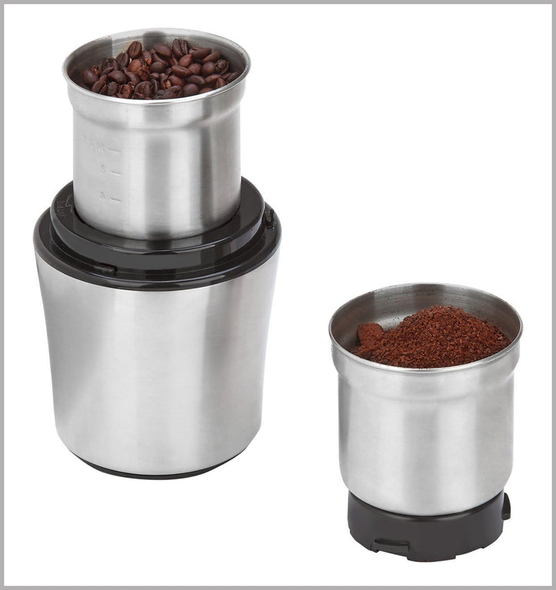 HEINRICH´S Coffee Grinder – Chopper 2 In 1 HKW 8670 Silver