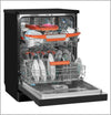 Exquisit GSP9614-030B Dishwasher 60 cm - inox