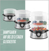 Heinrich´s food Steamer, 3-Layer HDA 8501