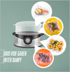 Heinrich´s food Steamer, 3-Layer HDA 8501