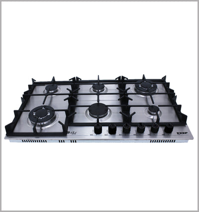Purity HPT904S – Gas Hob 6 Eyes
