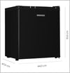 Heinrichs Mini Freezer 33 Litres HGB 5088 sw