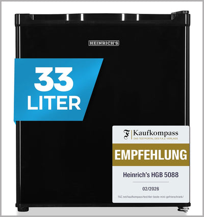 Heinrichs Mini Freezer 33 Litres HGB 5088 sw