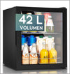 Heinrich´s  Mini Fridge with Glass Door HKG 3142