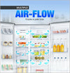 Heinrich´s Side-by-Side Fridge,Freezer Combination  HSBS 3097 IX