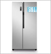 Heinrich´s Side-by-Side Fridge,Freezer Combination  HSBS 3097 IX