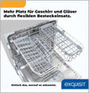Exquisit GSP5508-030D silver dishwasher