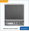 Exquisit GSP5508-030D silver dishwasher