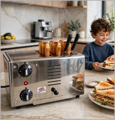 GASTROBACK Rowlett Rutland 42003 3-Slice Toaster