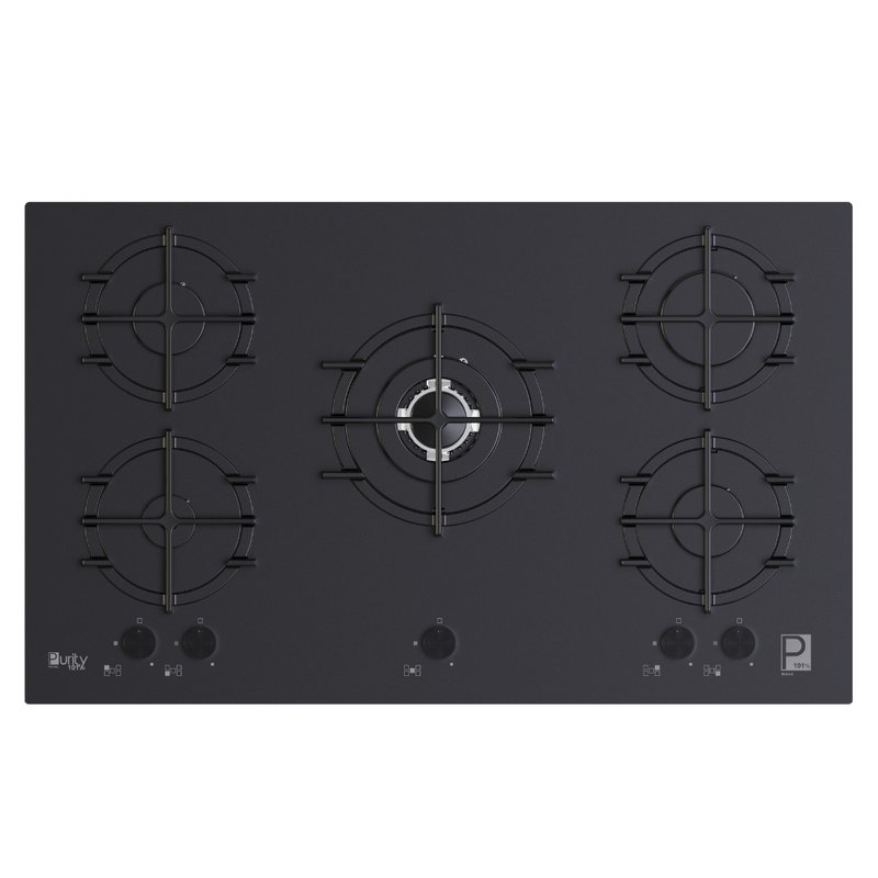 Purity Gas Hob 5 Eyes HPT911 MAT-BL