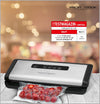 ProfiCook Vacuum sealer black/stainless steel PC-VK 1146