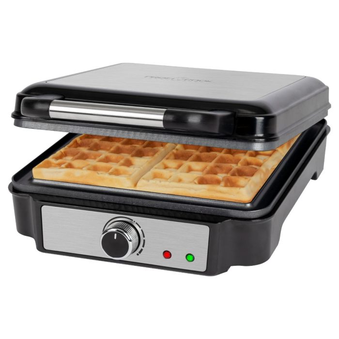 ProfiCook Waffle maker PC-WA 1241 black/stainless steel