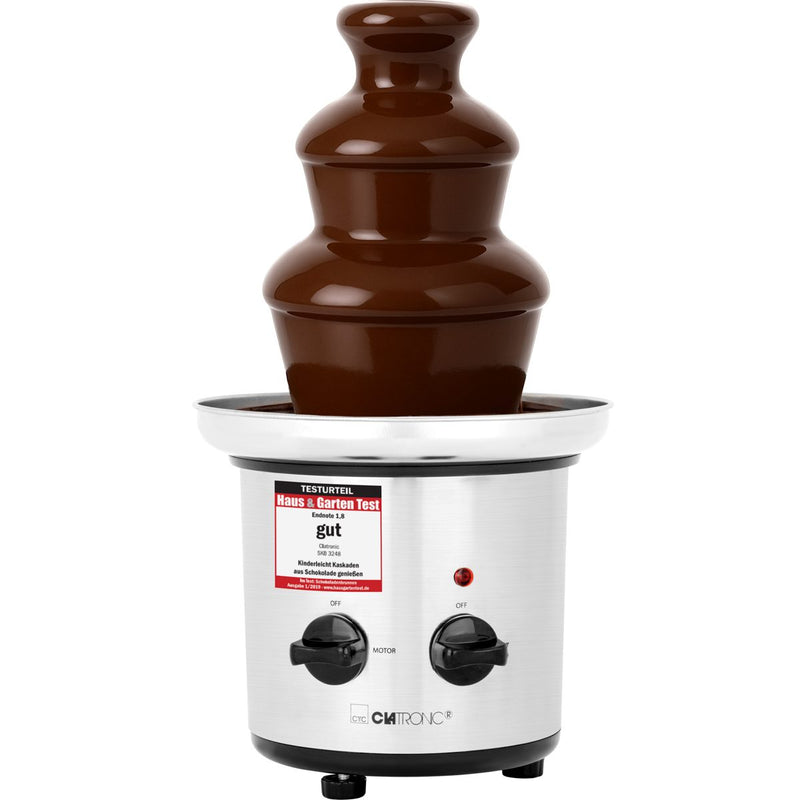 Clatronic Chocolate fountain inox-look SKB 3248