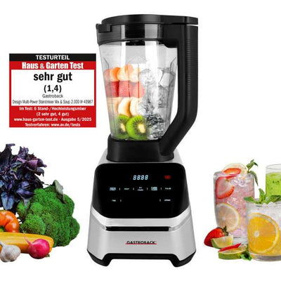 GastroBack Design Multi-Power Blender Mix & Soup 2000 W 40987