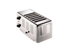 GASTROBACK 42006 Rowlett Toaster Silber