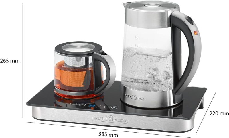 ProfiCook Tea/coffee station PC-TKS 1056 stainless steel/black - Image 3