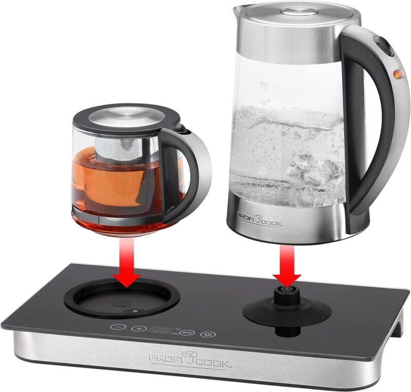 ProfiCook Tea/coffee station PC-TKS 1056 stainless steel/black - Image 5