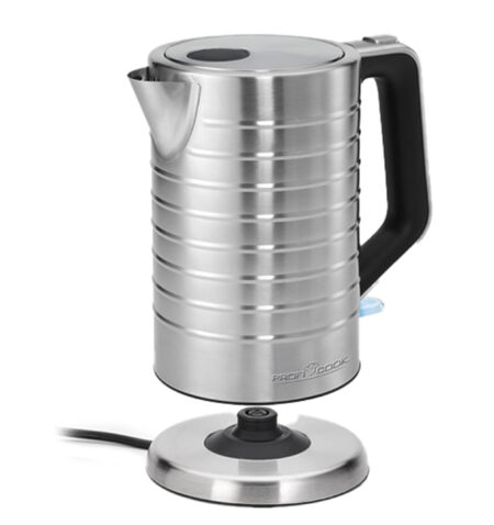 ProfiCook Kettle 1.7 liter stainless steel/black (PC-WKS 1119)