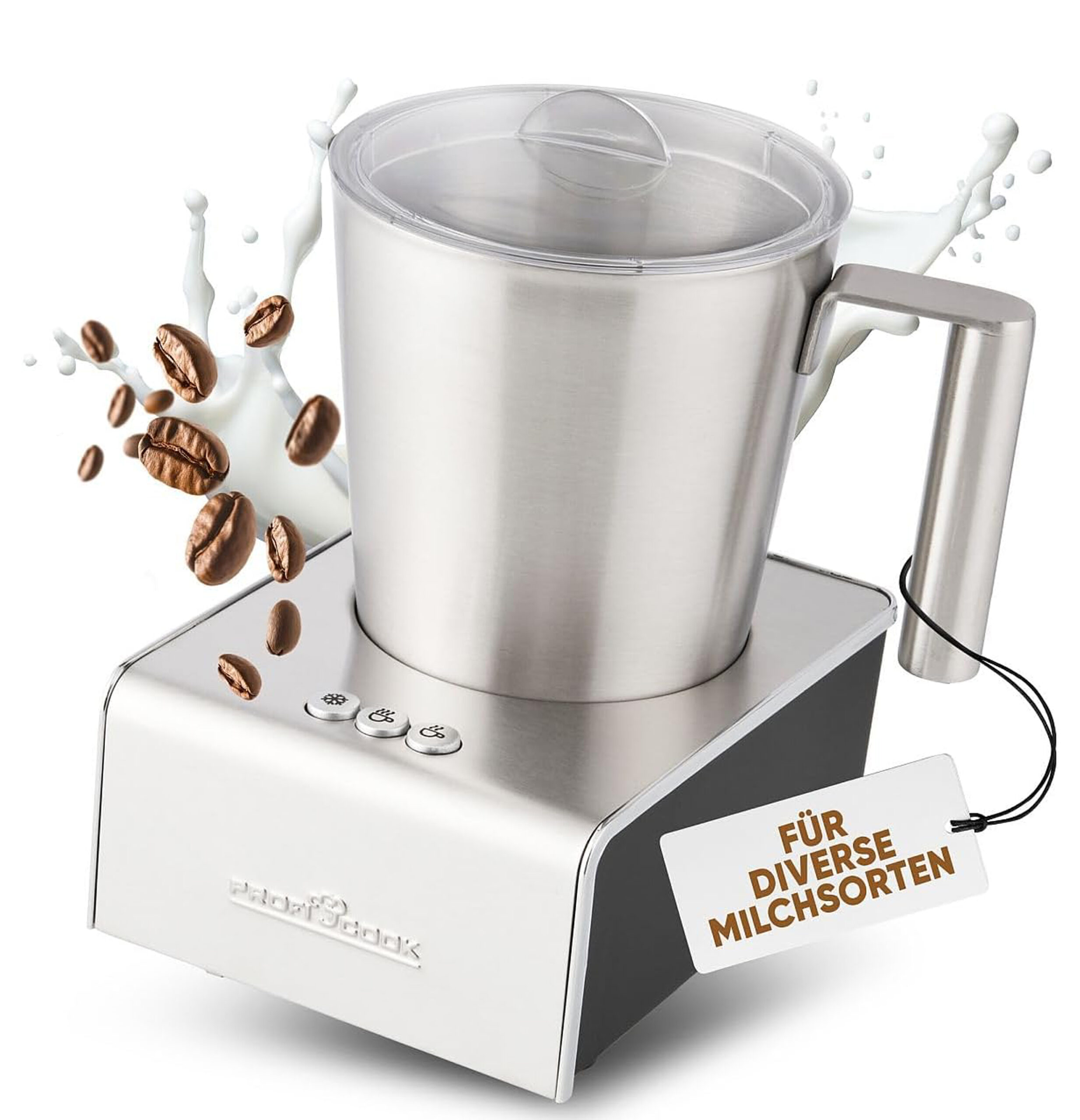 PC-MS 1032 Milk Frother Stainless Steel Mixing Container-1