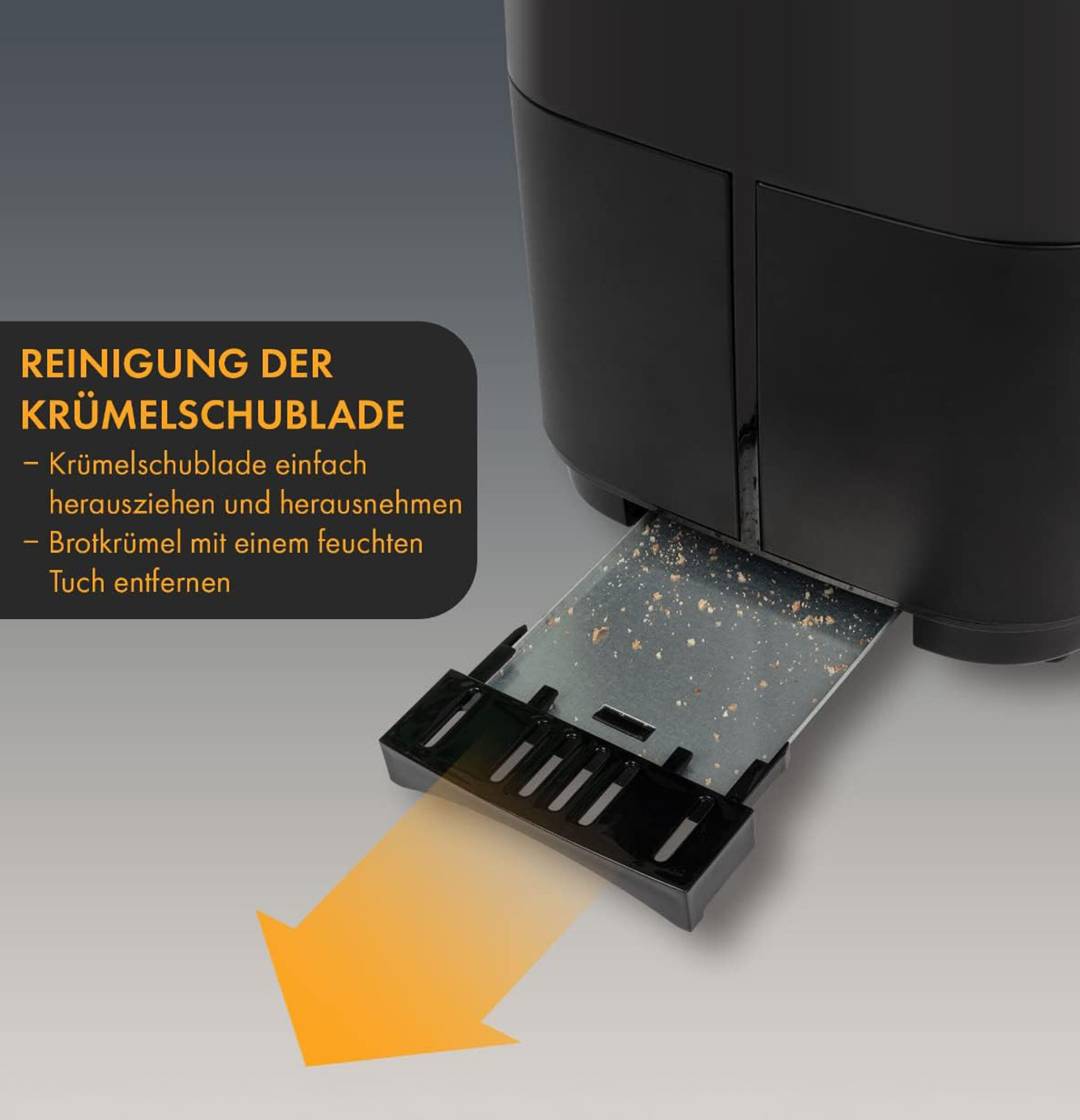 Toaster 2 Slices with Bun Attachment and Extra Wide Toast Slot-4