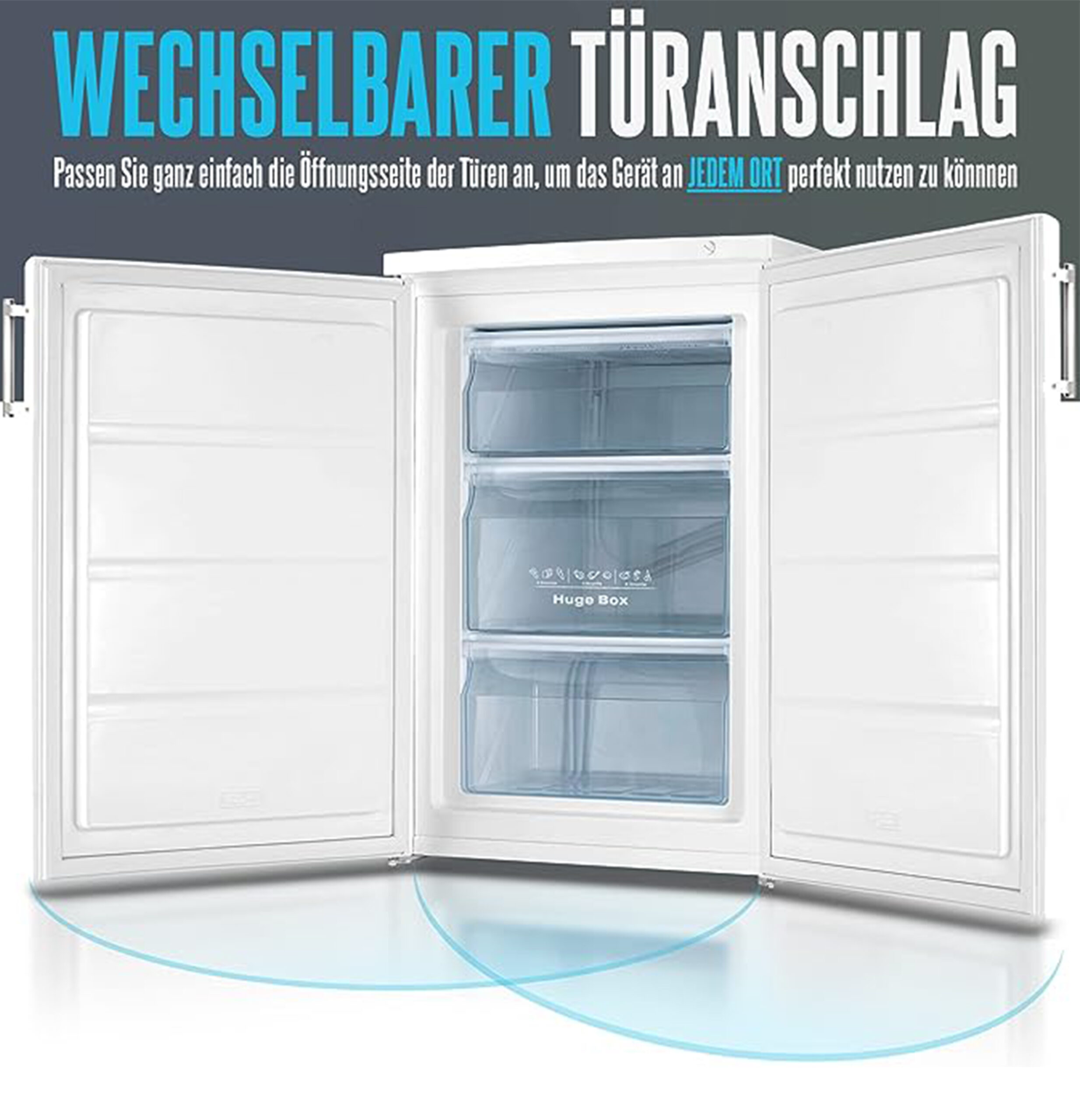 Freezer- 85 Litres-White-7