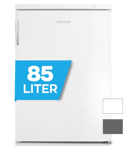 Heinrich´s Freezer, 85 Litres, Temperature: -18 °C ~ -38 °C, Freezer, 3 x Freezer Drawer, Continuous Temperature Control, Airflow, Interchangeable Door Hinge, White [Energy Class E] - HGS 4090 W