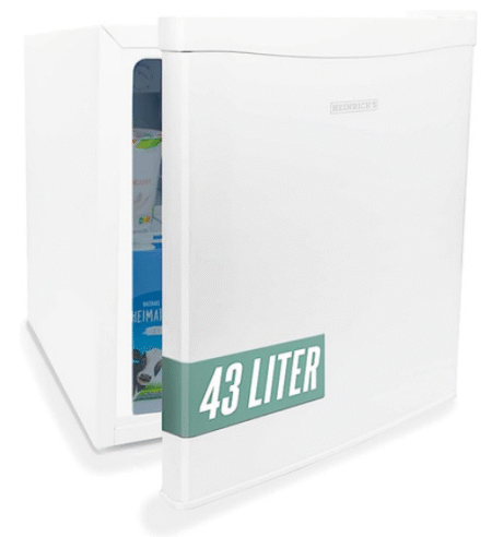 Heinrichs Mini Fridge with Freezer 43 L (white) HKB 3188