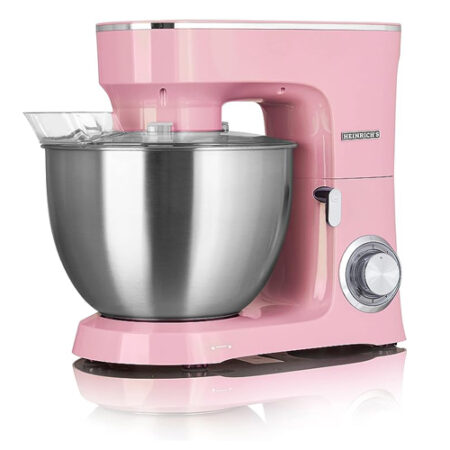 Heinrichs XXL 8L Food Processor Kneading Machine Dough  (Pink) - HKM 8078