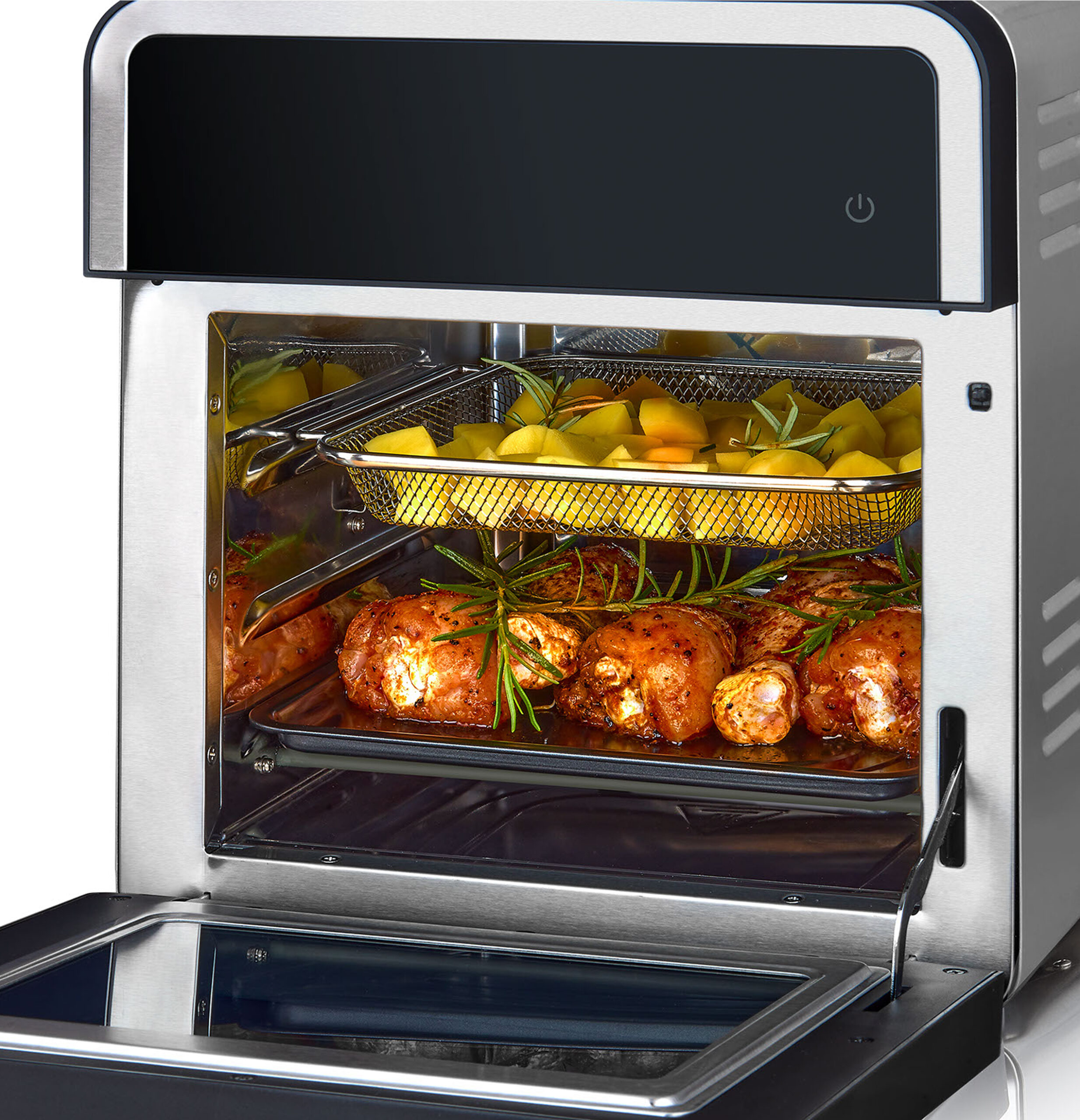 Air Fryer with Digital LED Display HFR 8209-8