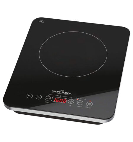 ProfiCook Single induction cooking plate PC-EKI 1062 black/silver