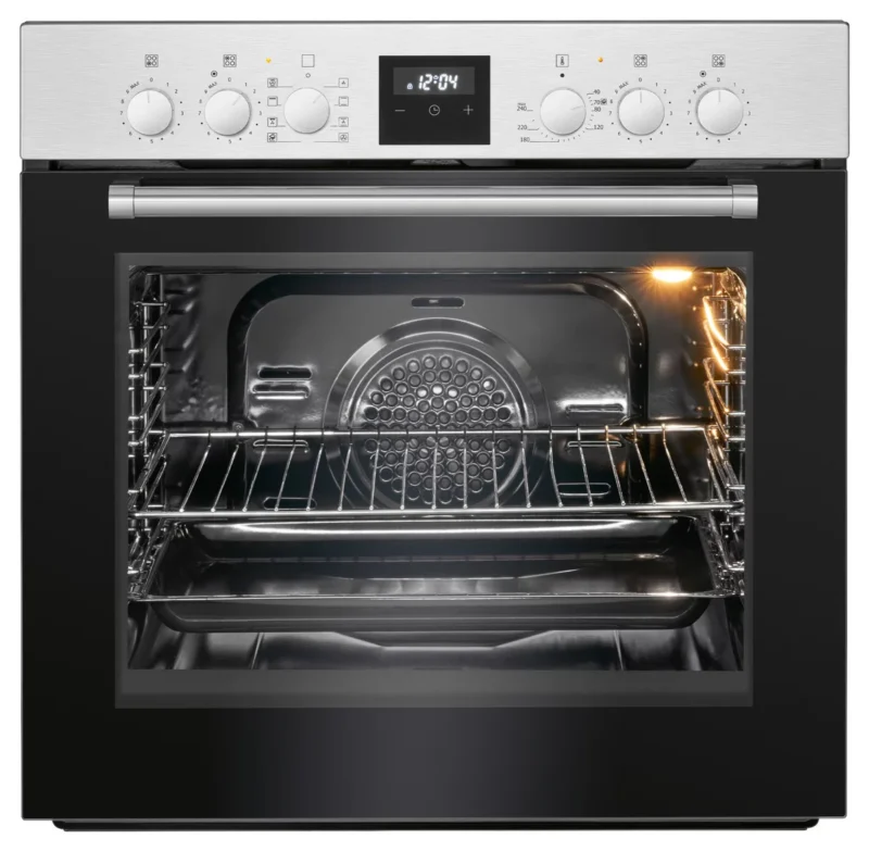 Bomann EHBC 7933 IX Built-in Electric Hob Set, Oven with Glass Ceramic Hob and 4 Hobs, Oven Top / Bottom Heat, Top Heat and Grill with Ceramic Hob, Oven with Hob [Energy Class A] - Image 7