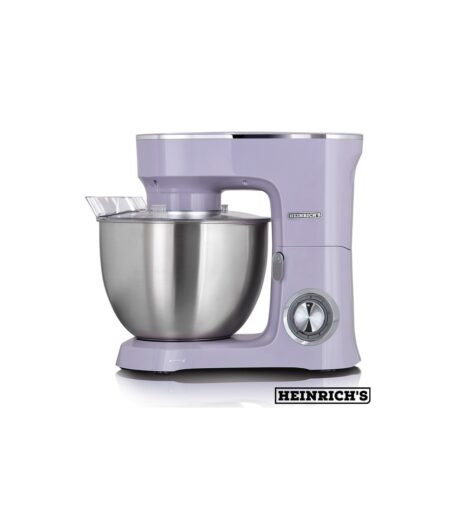 Heinrichs XXL 8L Food Processor Kneading Machine Dough  (lila) - HKM 8078