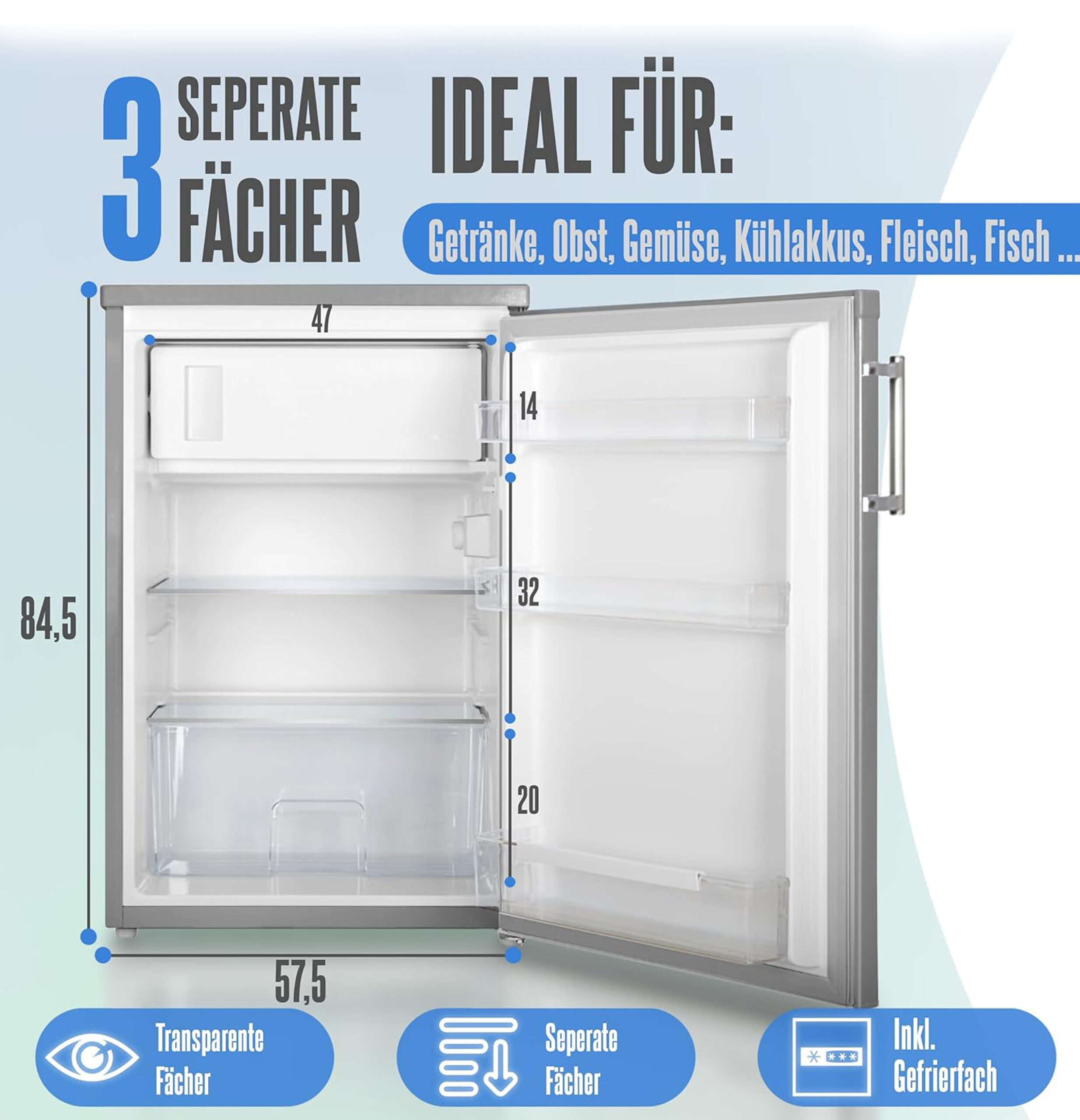 Drinks Fridge 120 L – HKS 4190-2