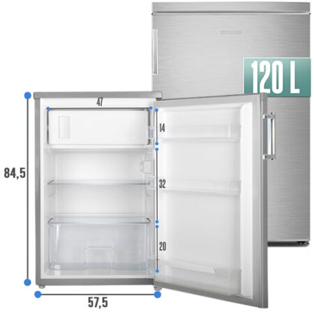 HEINRICHS Drinks Fridge 120 L Small Compact - HKS 4190