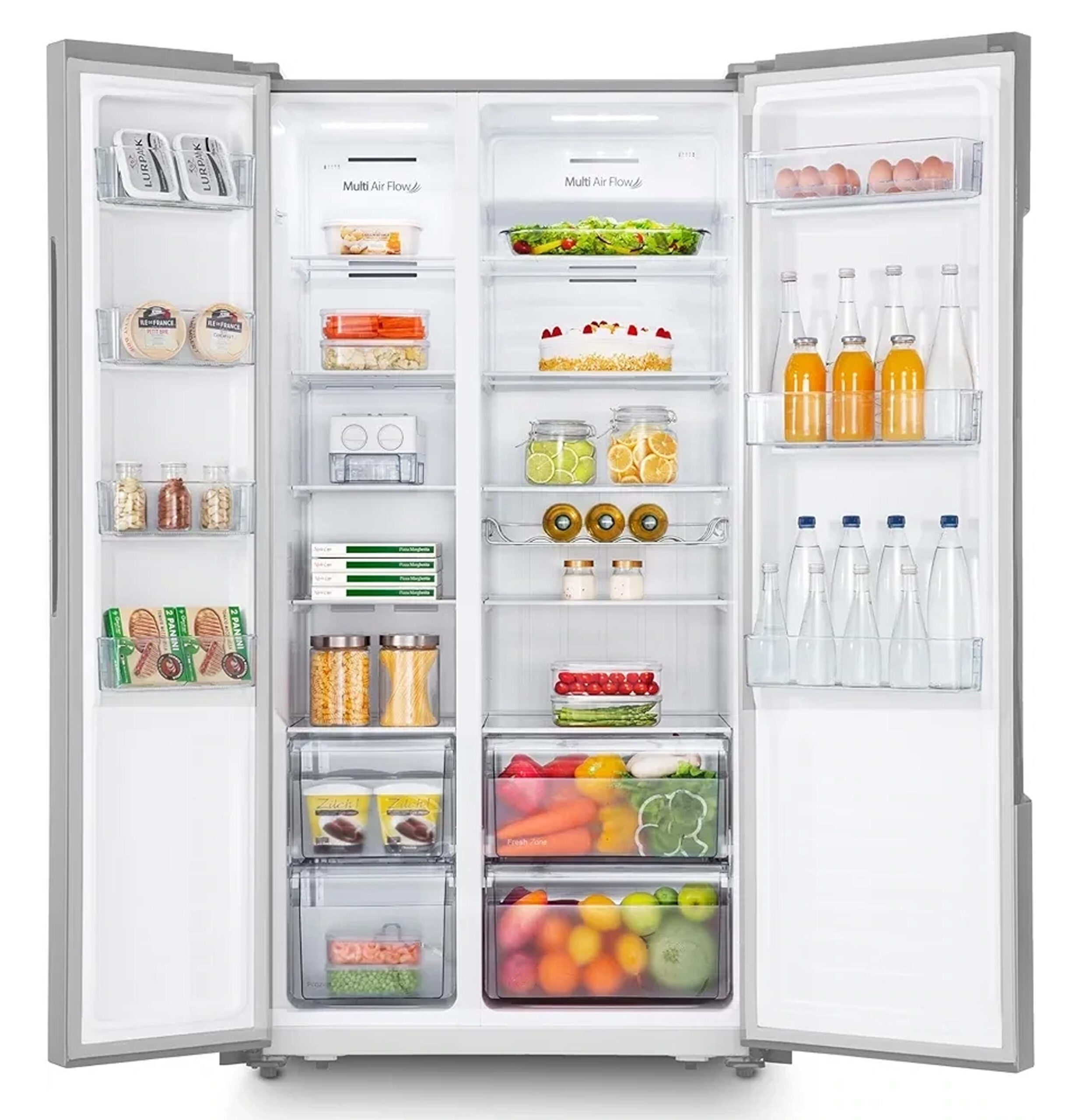 HSBS 3097 SW Side by Side Fridge-7