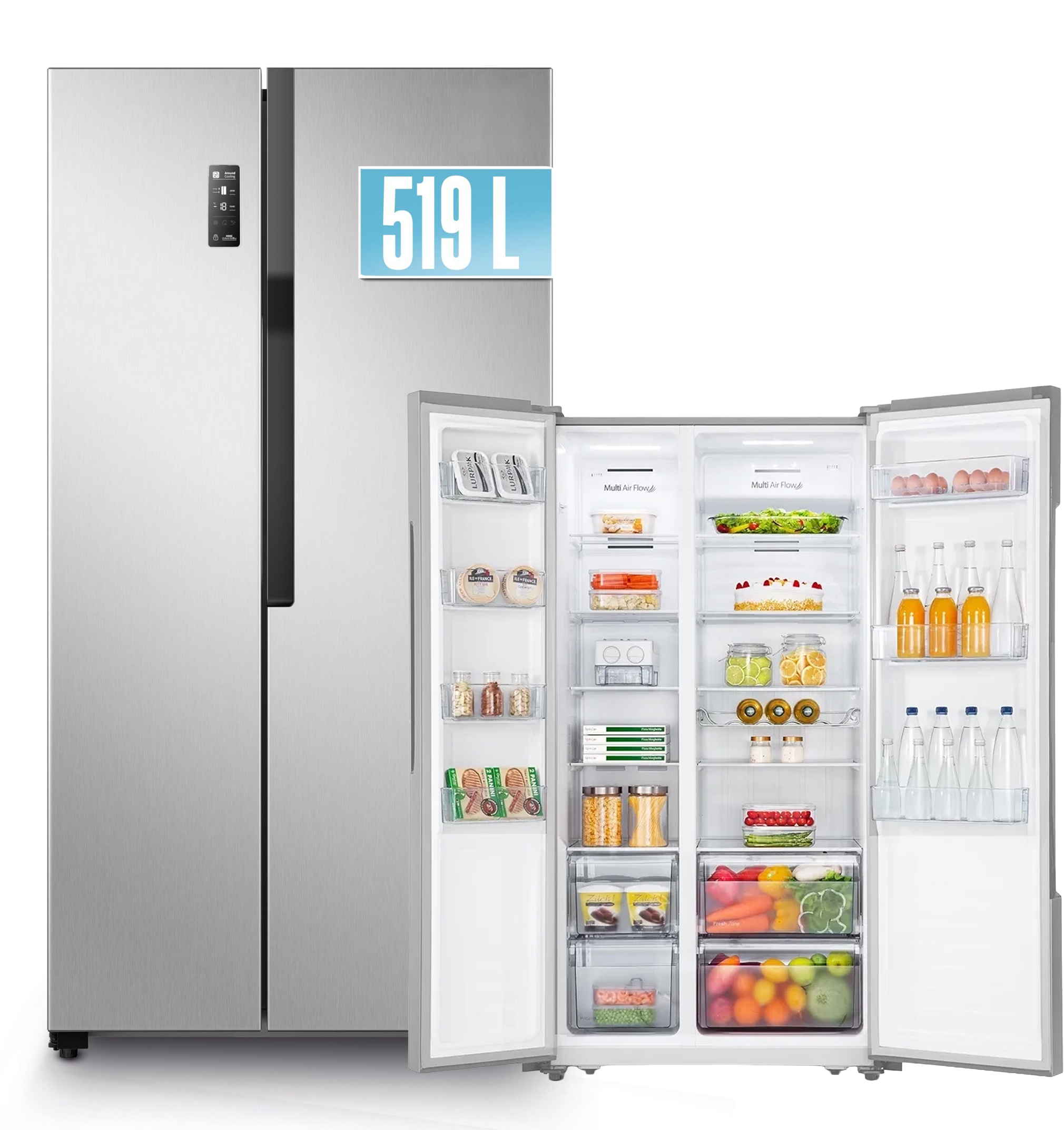 HSBS 3097 SW Side by Side Fridge-Main