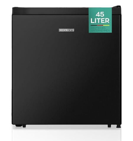 Heinrichs Mini Fridge with Freezer 45 L (black)  - HKB 4188 SW