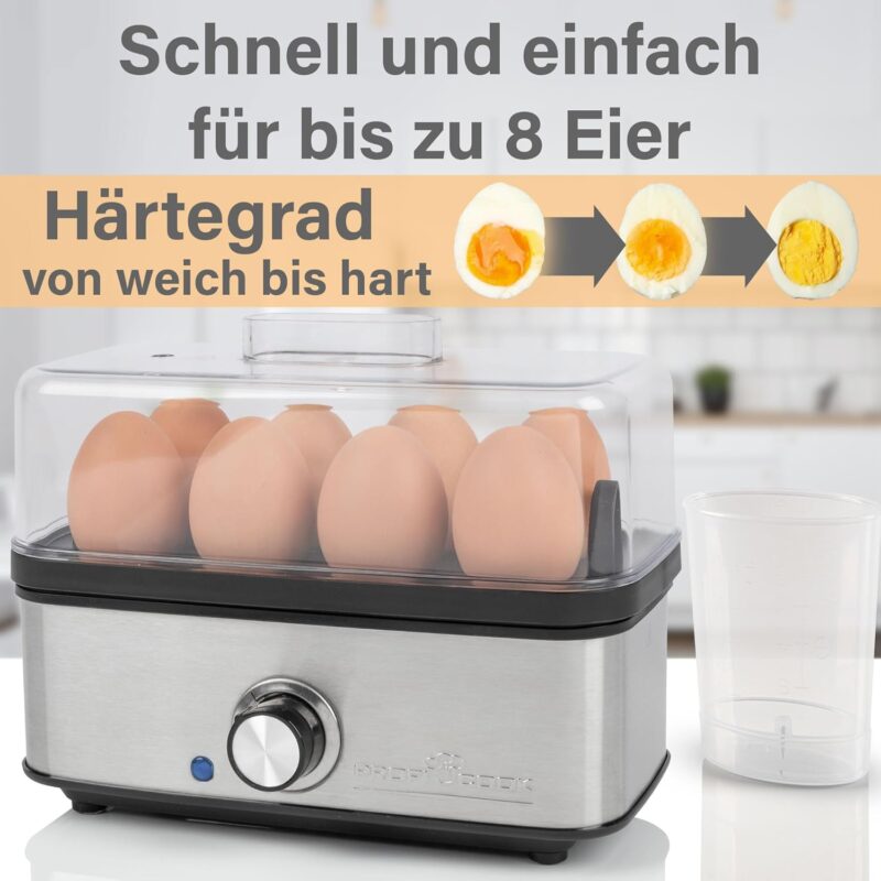 ProfiCook egg cooker stainless steel PC-EK 1275 - Image 5