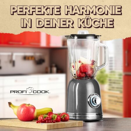 ProfiCook Universal Mixer Vintage  (anthracite) PC-UM 1195