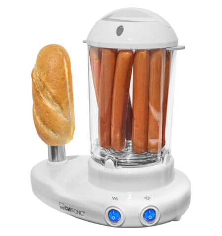 Clatronic HDM3420 EK N Hot Dog Maker (White)