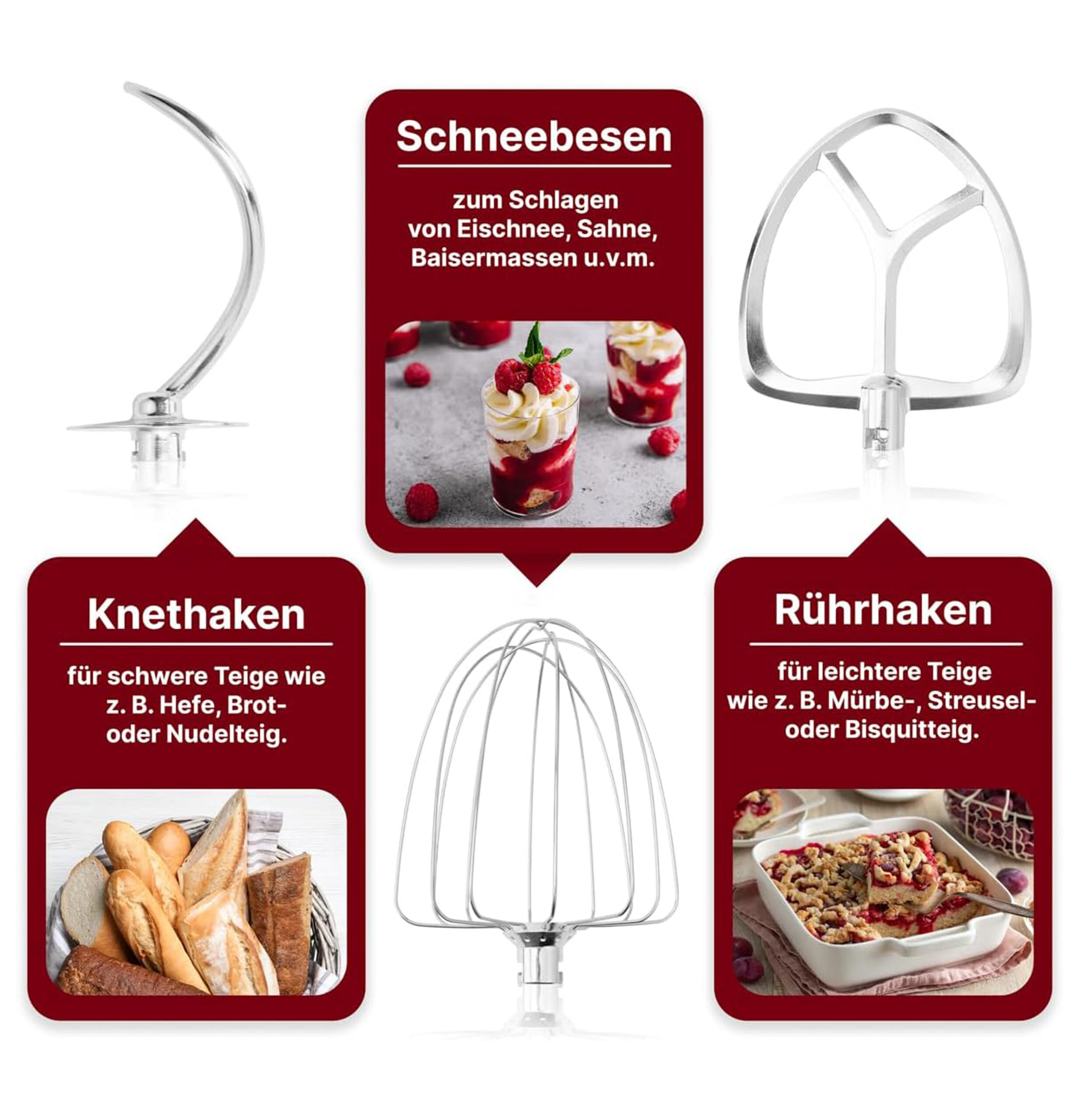 Clatronic Kneading machine KM 3765 red-6