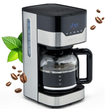 Profi Cook Coffee Machine | for 12-14 Cups of Coffee | Filter Coffee Machine with 3 Electric Aroma Levels | Coffee Machine with Sensor Touch Operation & Filter Insert | Stainless Steel Housing | PC-KA PC-KA 1169