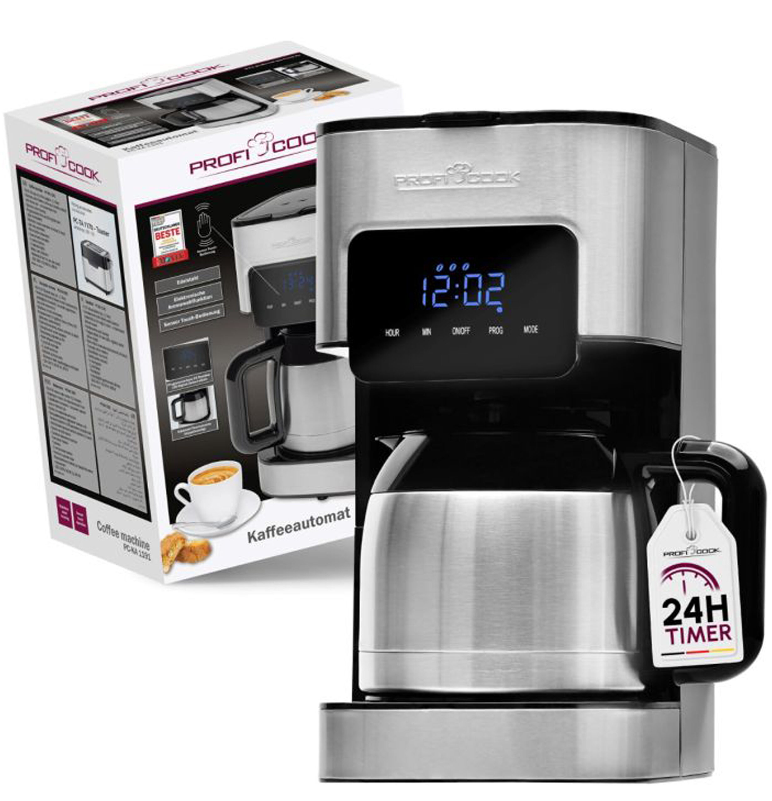 PC-KA 1191 Coffee Machine, 8-10 Cups-7